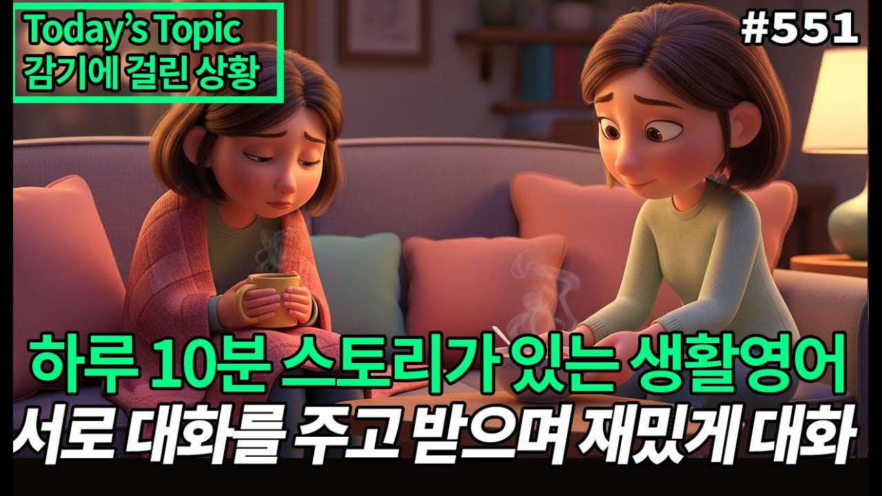 Английский для светских бесед | Практика с простудой | Аудирование английского языка для начинающих