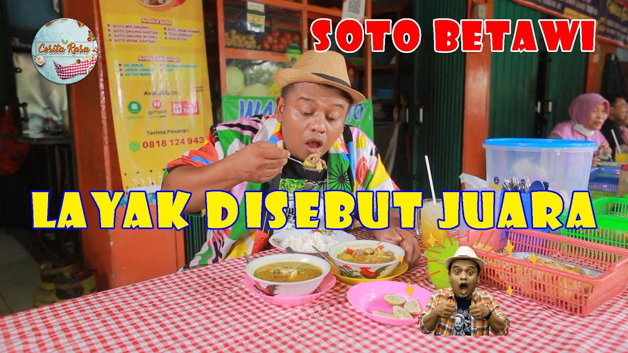 Soto Betawi Amin Ligut Jagakarsa Sejak Tahun 1963
