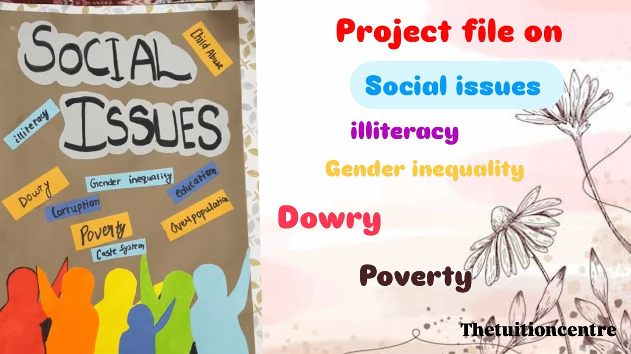 Social issues Project Class10 Project on Social Issues for Class 10 ...