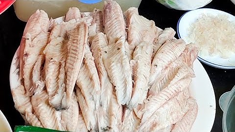 CÁCH GỠ XƯƠNG CÁ RÔ ĐỒNG