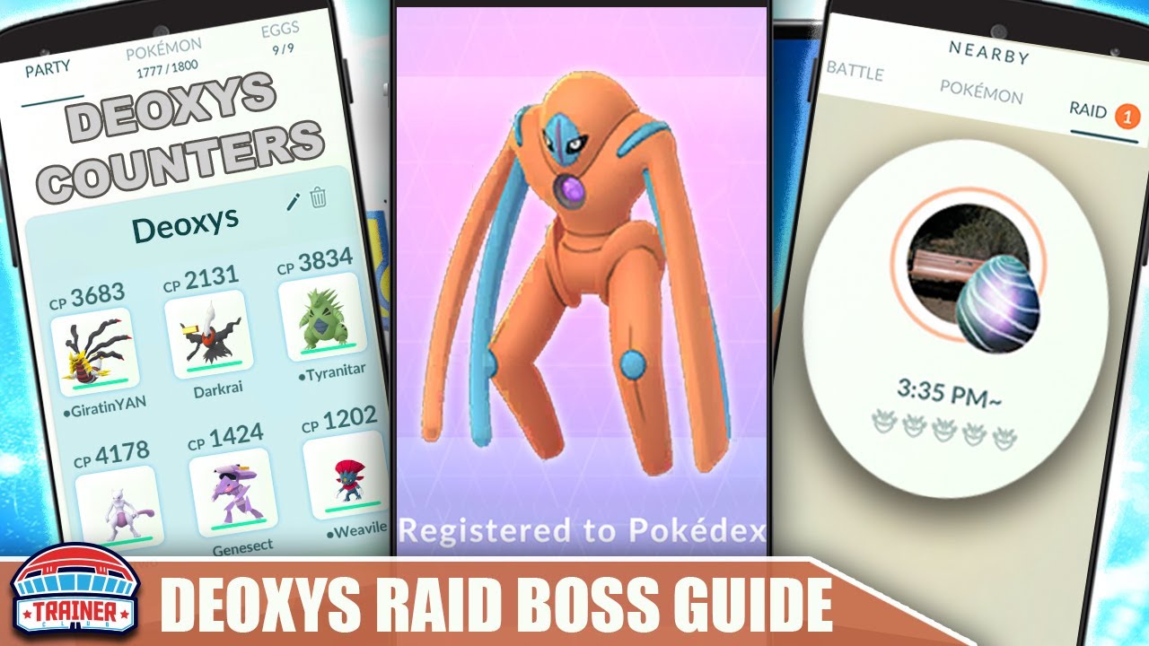 Pokémon Go Deoxys – raids, forms, and how to counter