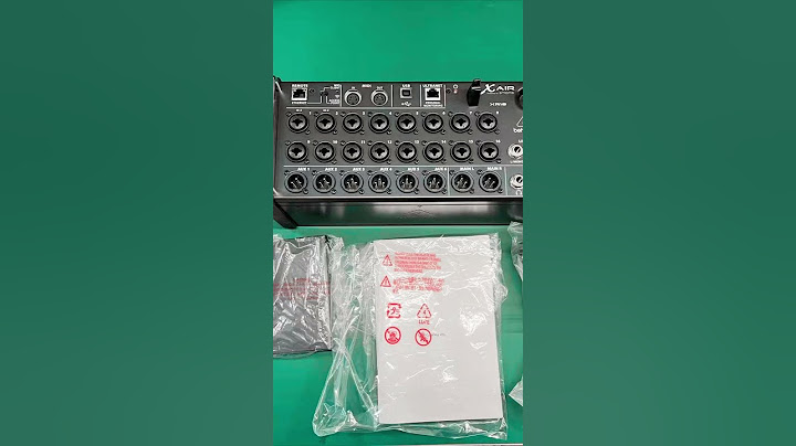 🎛️ XR18 Digital Mixer Setup & Usage #instrument #music #musician #guitar #dj #beats