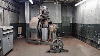EPIC 1910 Westinghouse/1990's MCE Gearless DC Traction Elevator Machine Room