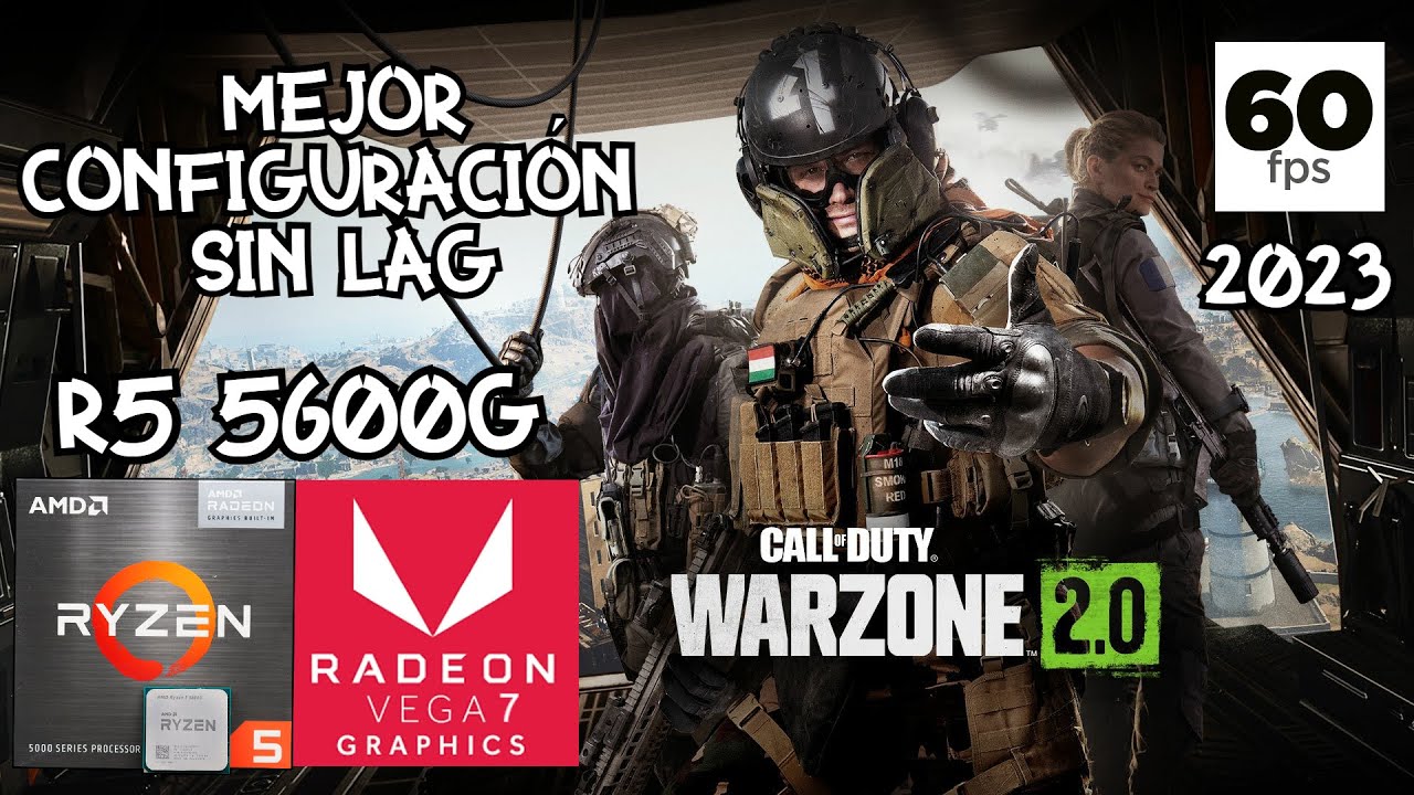 Ryzen 5 5600g Call of Duty - WARZONE 2.0 4 VRAM 16GB RAM 3000Mhrz # ...