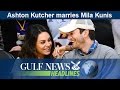 Ashton Kutcher marries Mila Kunis - GN Headlines