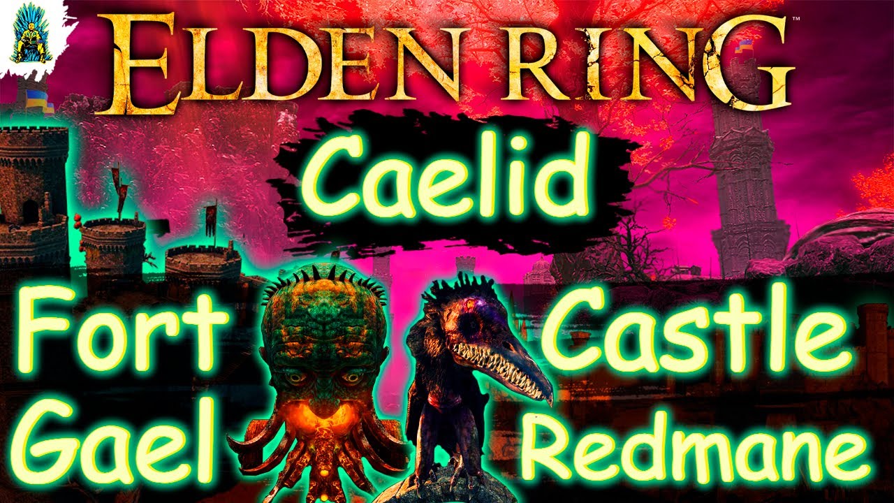 ELDEN RING | 100% PASSAGE | Caelid | Fort Gael | Redmane Castle | Part