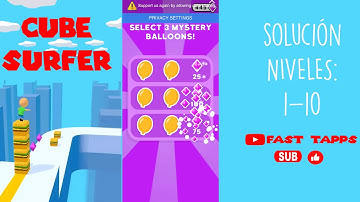 Cube Surfer Gameplay Walkthrough  Level (1-10)