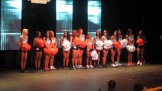 Miami Dolphins Cheerleader Final Auditions (Part1) May 2016