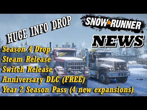 SnowRunner - DLC Anniversary grátis - Epic Games Store