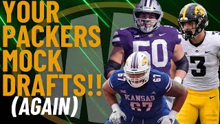 Going Through YOUR Green Bay Packers 2024 NFL Mock Drafts! (Again)