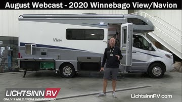 LichtsinnRV.com - Introducing the NEW 2020 Winnebago View/Navion Live Webcast