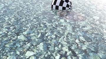 Animated normal map water ripples