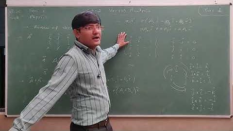S.Y.B.Sc_SEM_3_PHYSICS_UNIT_1_Vector Analysis PART_1 Parangat College Maharshi Gurukul