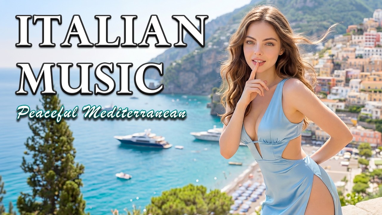 🎶 Итальянские мотивы и средиземноморская музыка 🎶 2+ часа побережье Амальфи и Комо