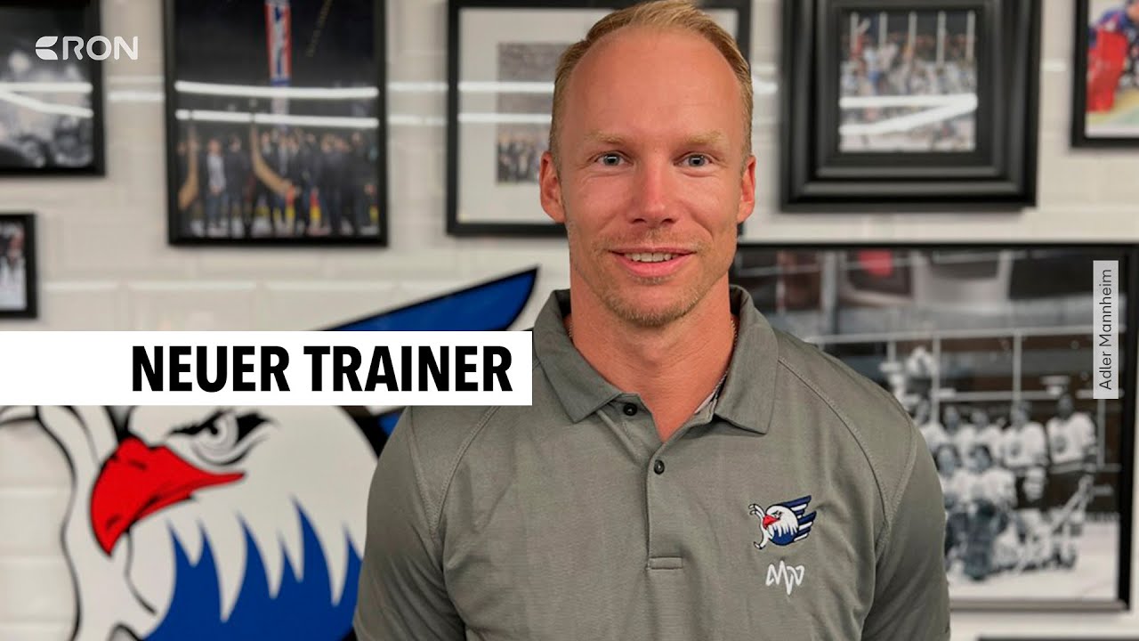 Adler Mannheim präsentieren neuen Cheftrainer RON TV