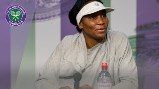 Venus Williams Wimbledon 2019 First Round Press Conference