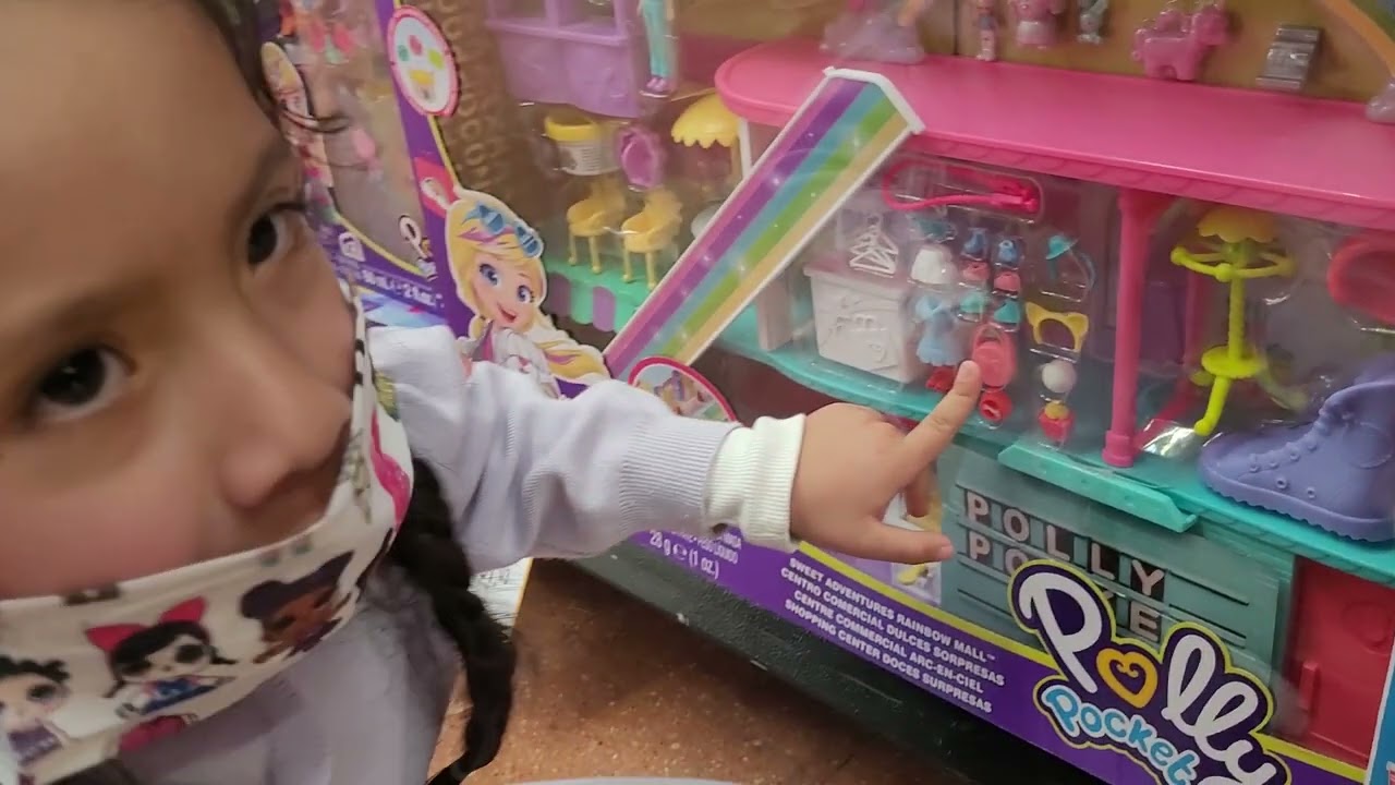 Playset – Polly Pocket – Polly – Shopping Center Doces Surpresas