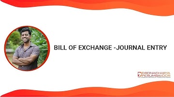 Journal Entry Related to Bill of Exchange - 8590320387 #cseb #keralabank #keralapsc #csebexam