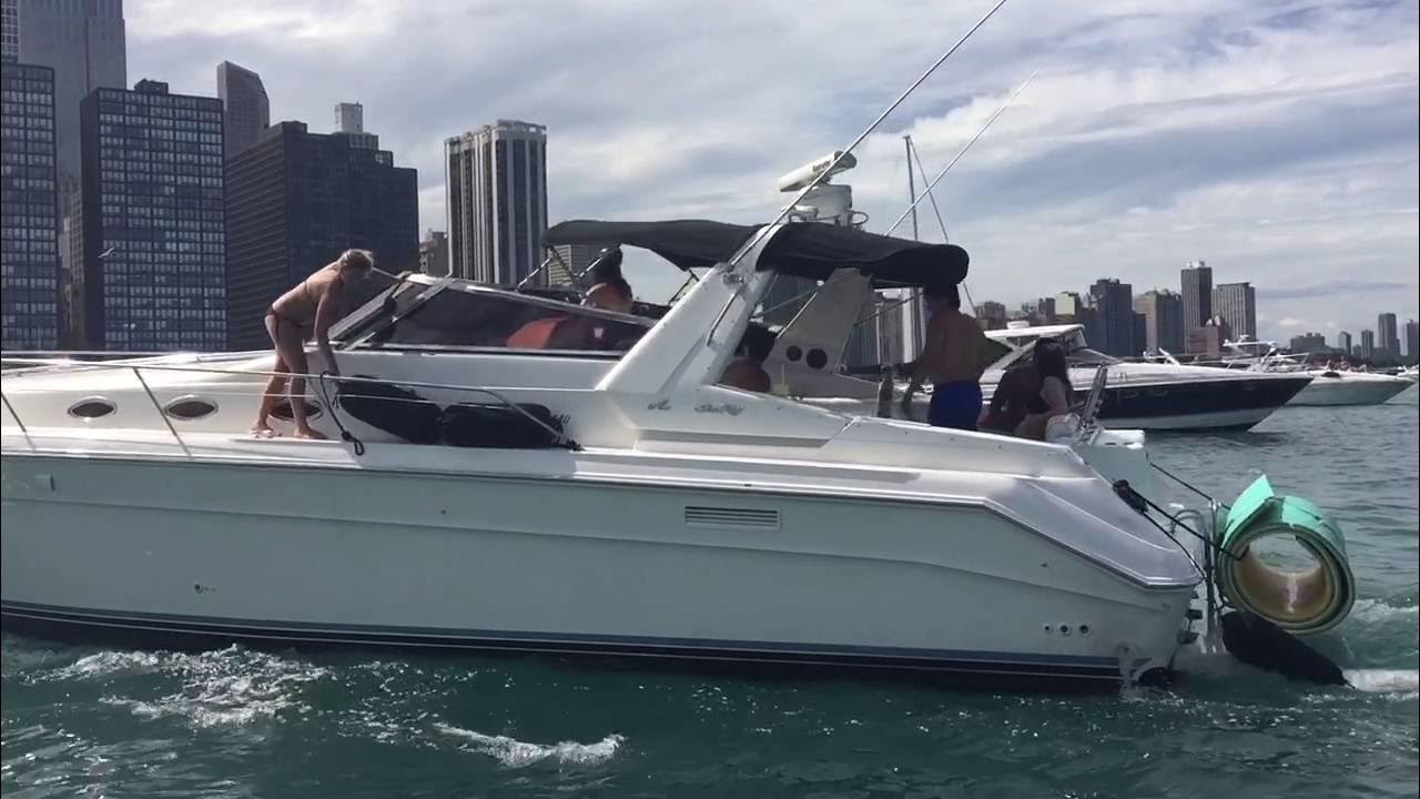 Playpen Boat Anchorage at Chicago Lake Michigan YouTube