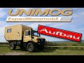 Konstruktion und Bau des Aufbaus /der Kabine, Reisemobil - Eigenbau Unimog U435 Expeditionsmobil #01