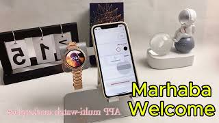 0918.mp4,  2024 New Smart Micro Medical Watch Women Blood Glucose Lipids Uric Acid