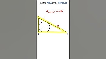 Calculate the Area of the Triangle ABC. Geometry.