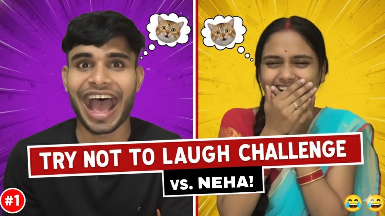 Try Not To Laugh Challenge vs Neha ! #1