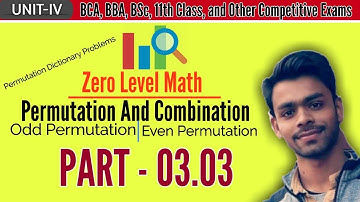 Permutation Word Problems - Permutation Dictionary Problems | Words,Letters in Odd and Even places