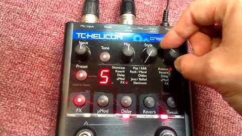 TC-HELICON CREATE-XT FX hardtune