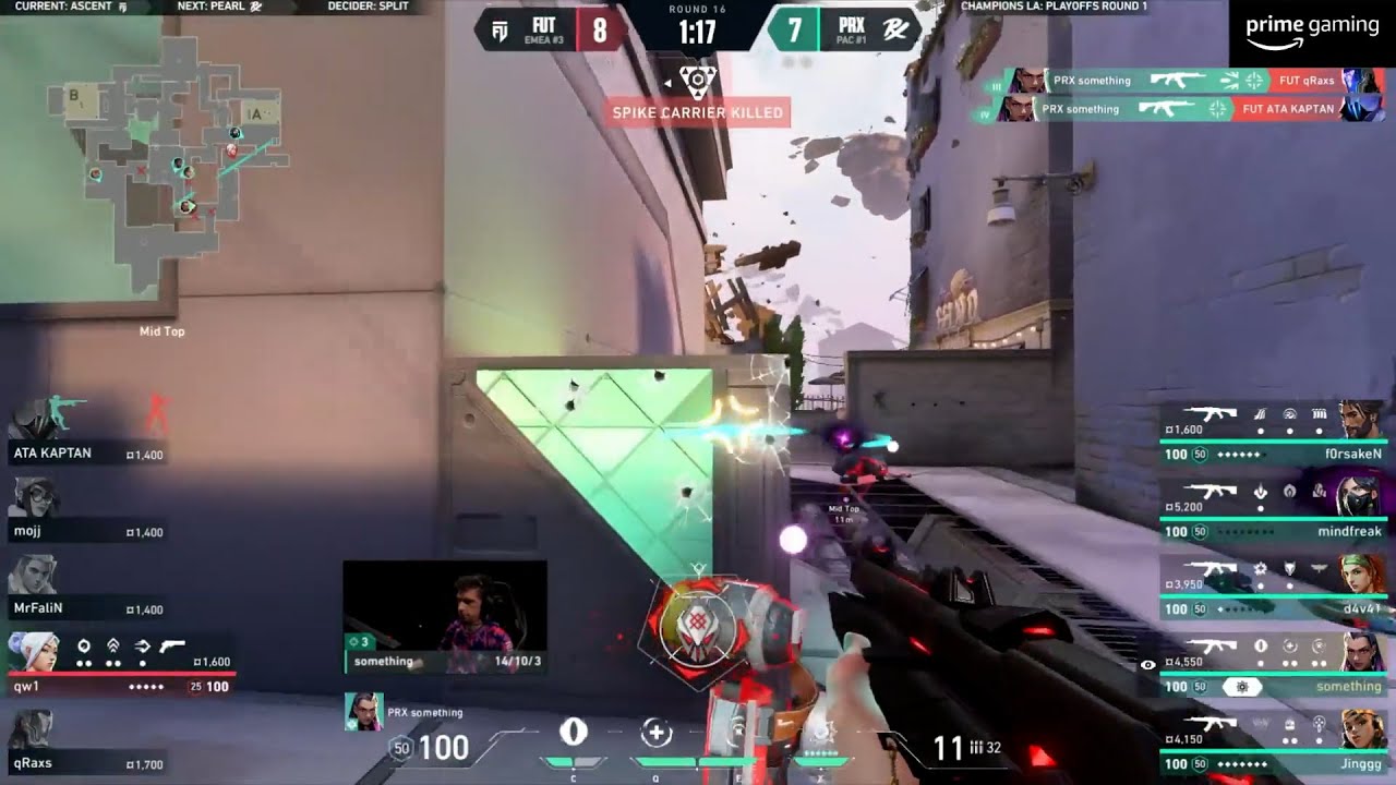 PRX Something Reyna ACE vs FUT Esports | VALORANT Champions 2023