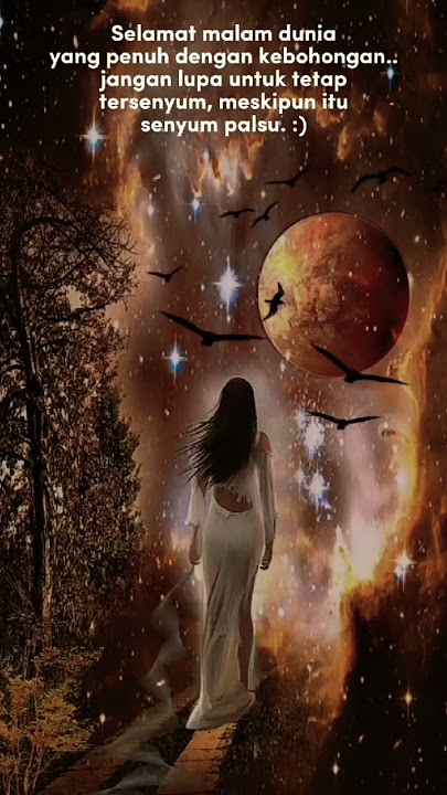 selamat malam dunia #shorts #katakata #malam