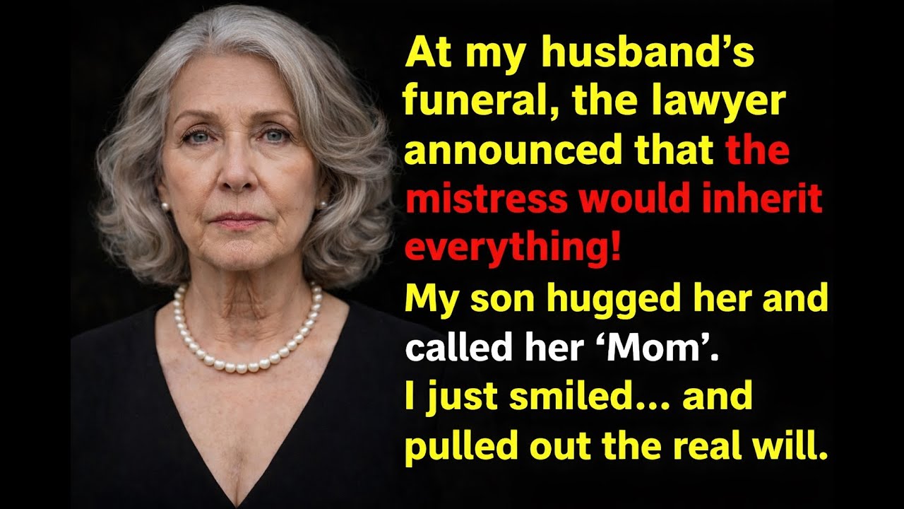 The mistress thought she had taken everything—until I pulled out the real will in court!