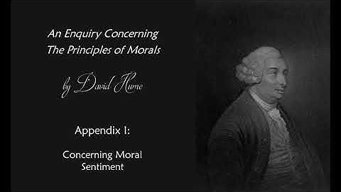 David Hume, An Enquiry Concerning the Principles of Morals - Appendix I. Concerning Moral Sentiment