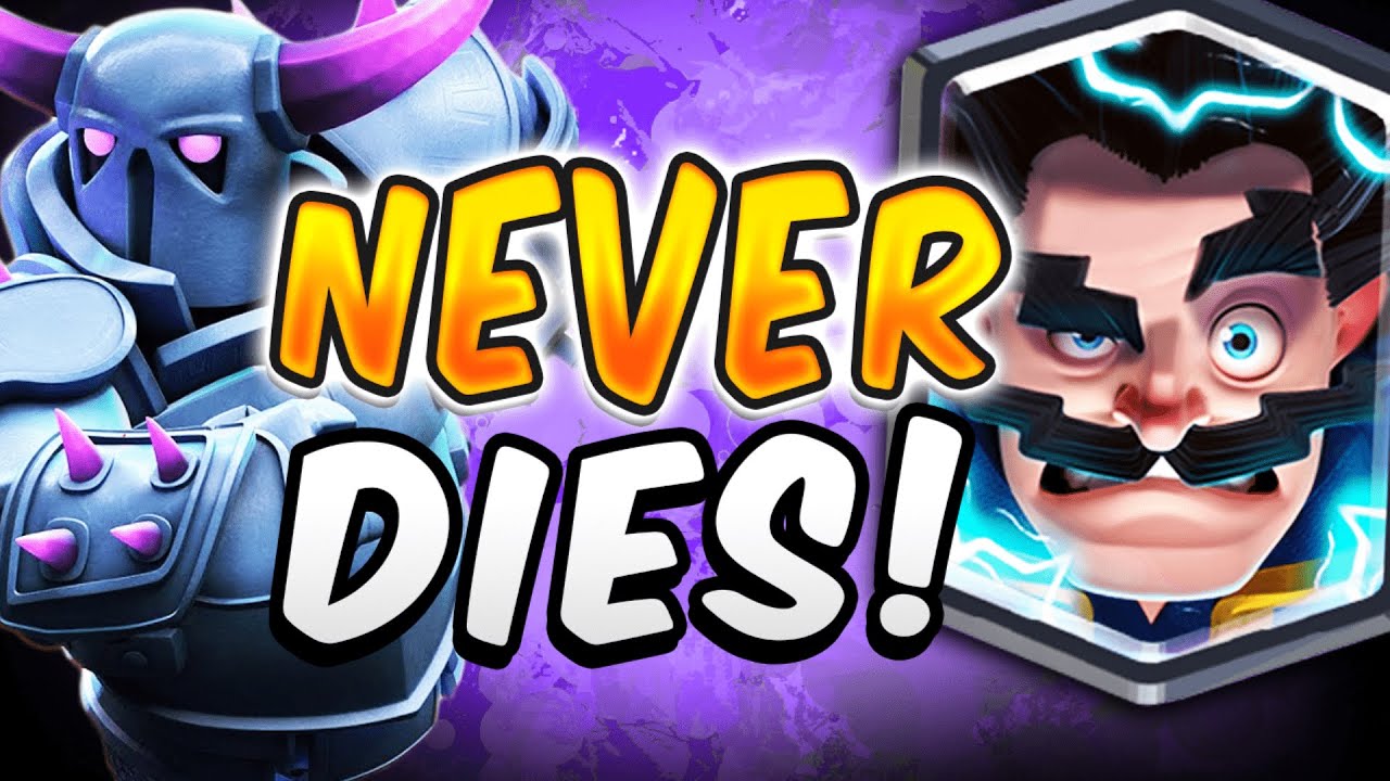 SirTagCR: UNBREAKABLE DEFENSE! *NEW* MEGA KNIGHT PEKKA DECK — Clash Royale  - RoyaleAPI