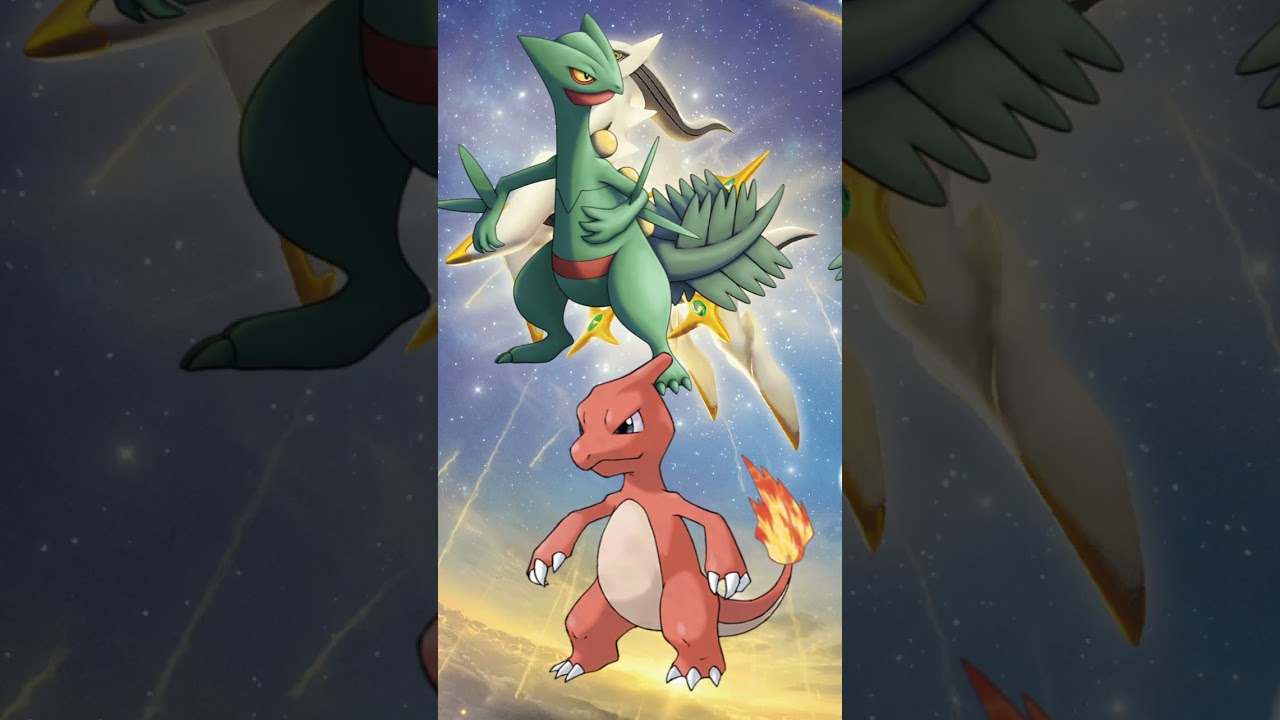 Who is strongest Ash's Charizard Vs Ash's Sceptile 