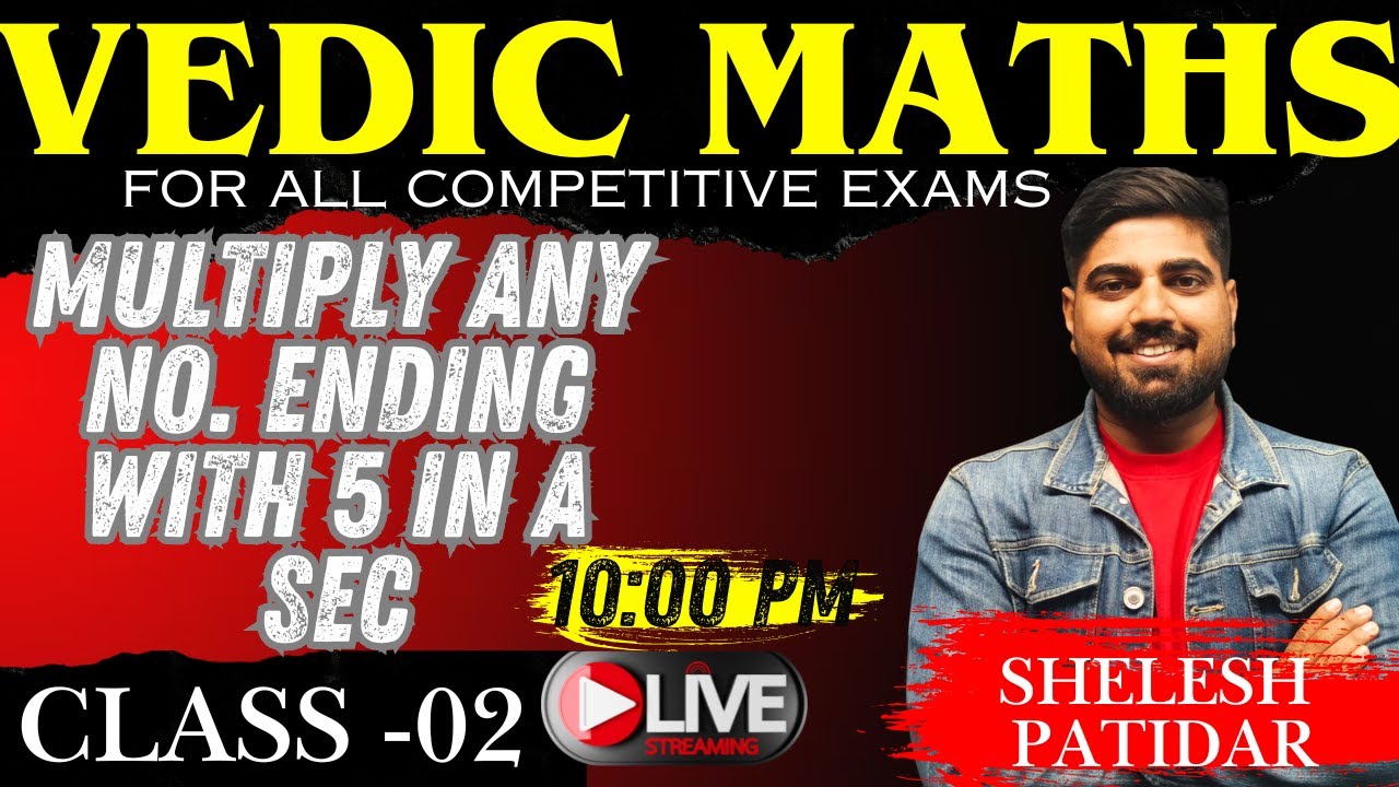 Vedic Maths Tricks for Fast Calculation | Vedic Math Full Course 2025 ...