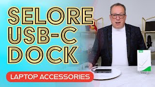 The Selore USB-C Dock SSD Enclosure 7-in-1, A USB-C Dock with a built-in SSD drive enclosure.
