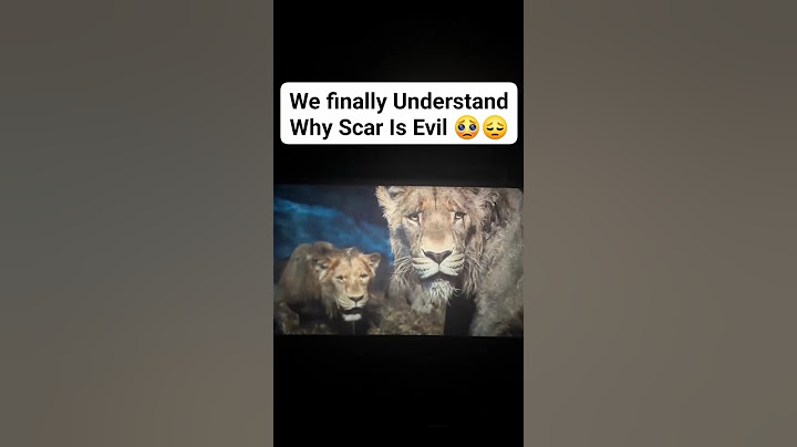 We finally understand why Scar is Villain 😔🥺 #mufasa #thelionking #scar #taka #shorts