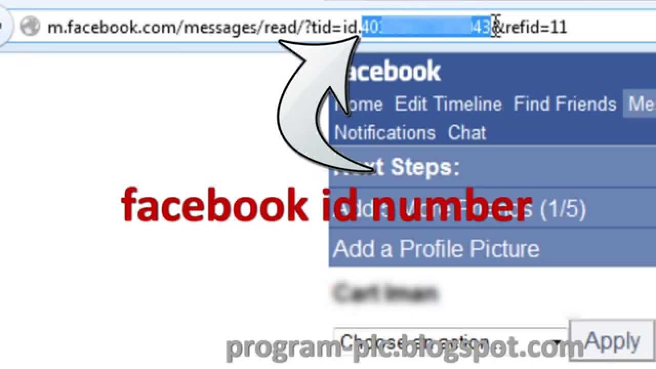 Facebook id number login with Confirm Your