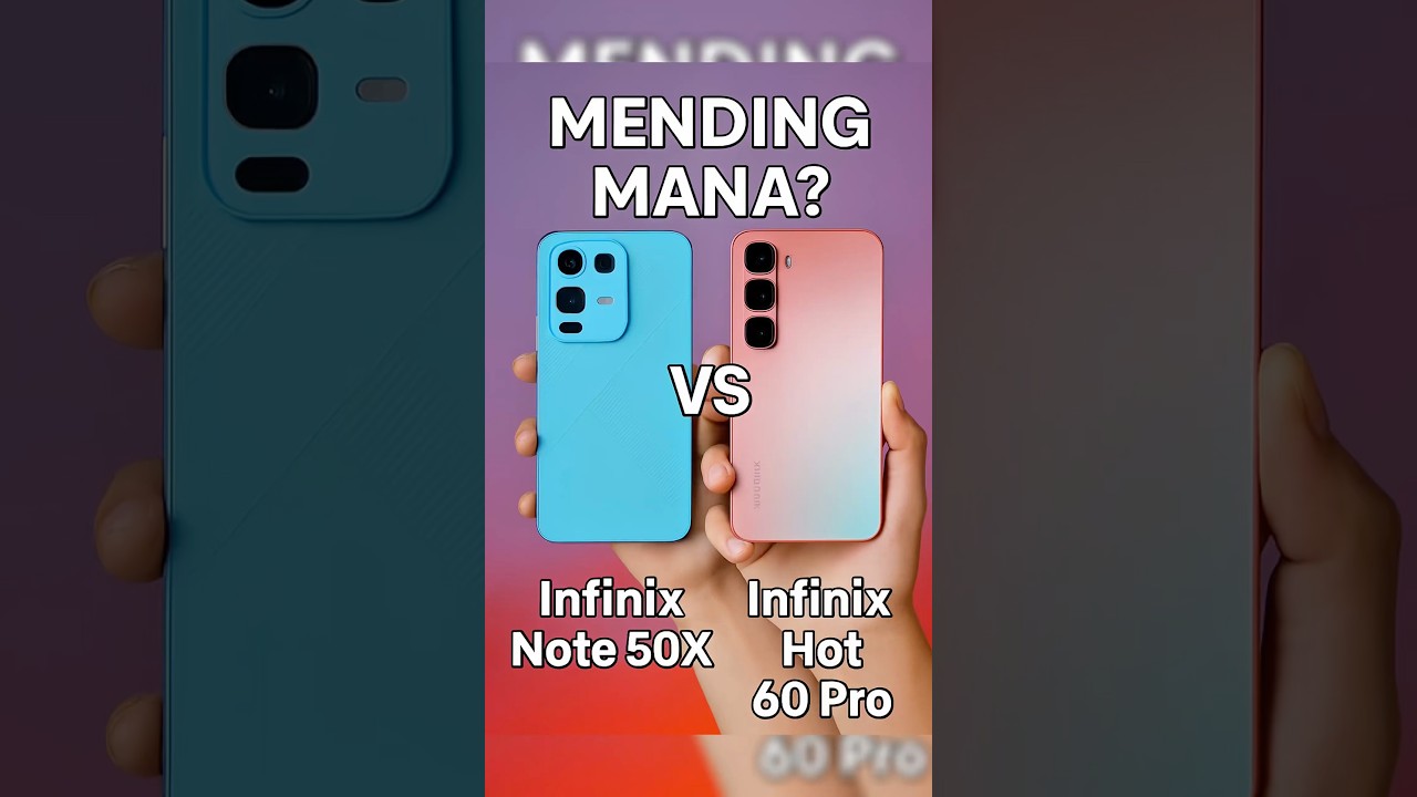 Mending pilih Infinix Note 50X atau Infinix Hot 60 Pro❓#infinixnote50x #infinixhot60pro #infinix