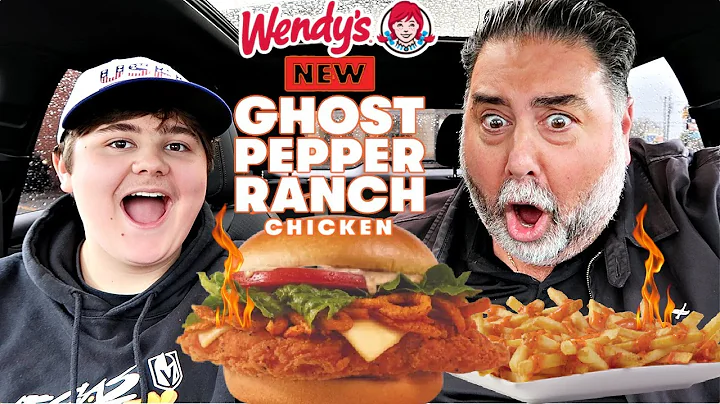 Wendy's Ghost Pepper Ranch Chicken and Ghost Pepper Fries Review