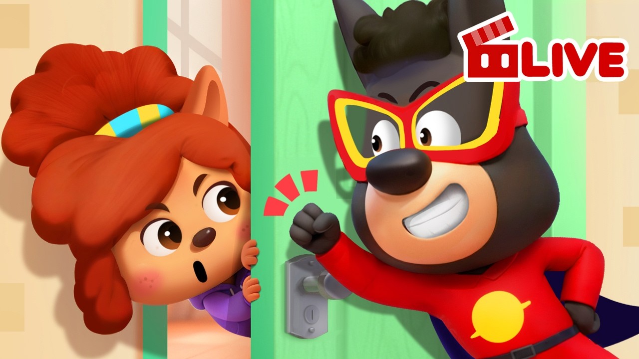 🔴 LIVE | 知らない人には　ドアを開けない | アニメ | 動画 | Sheriff LabradorTV‐LIVE | ラブール警部