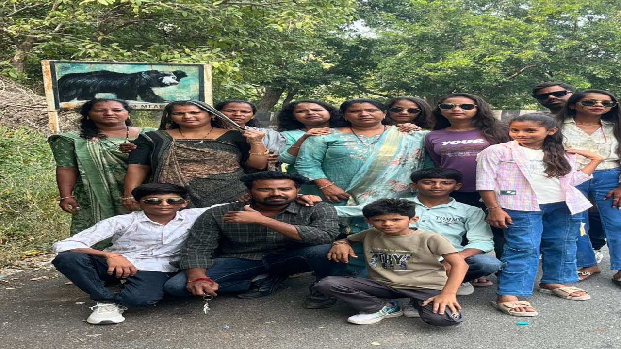 Family Sathe Pohnchi Gya Rajasthan Mount Abu/Gujarati vlog 