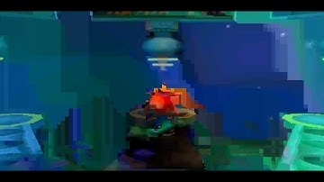 Crash Bash -  Metal Fox Crystal Challenge - PLAYSTATION SONY