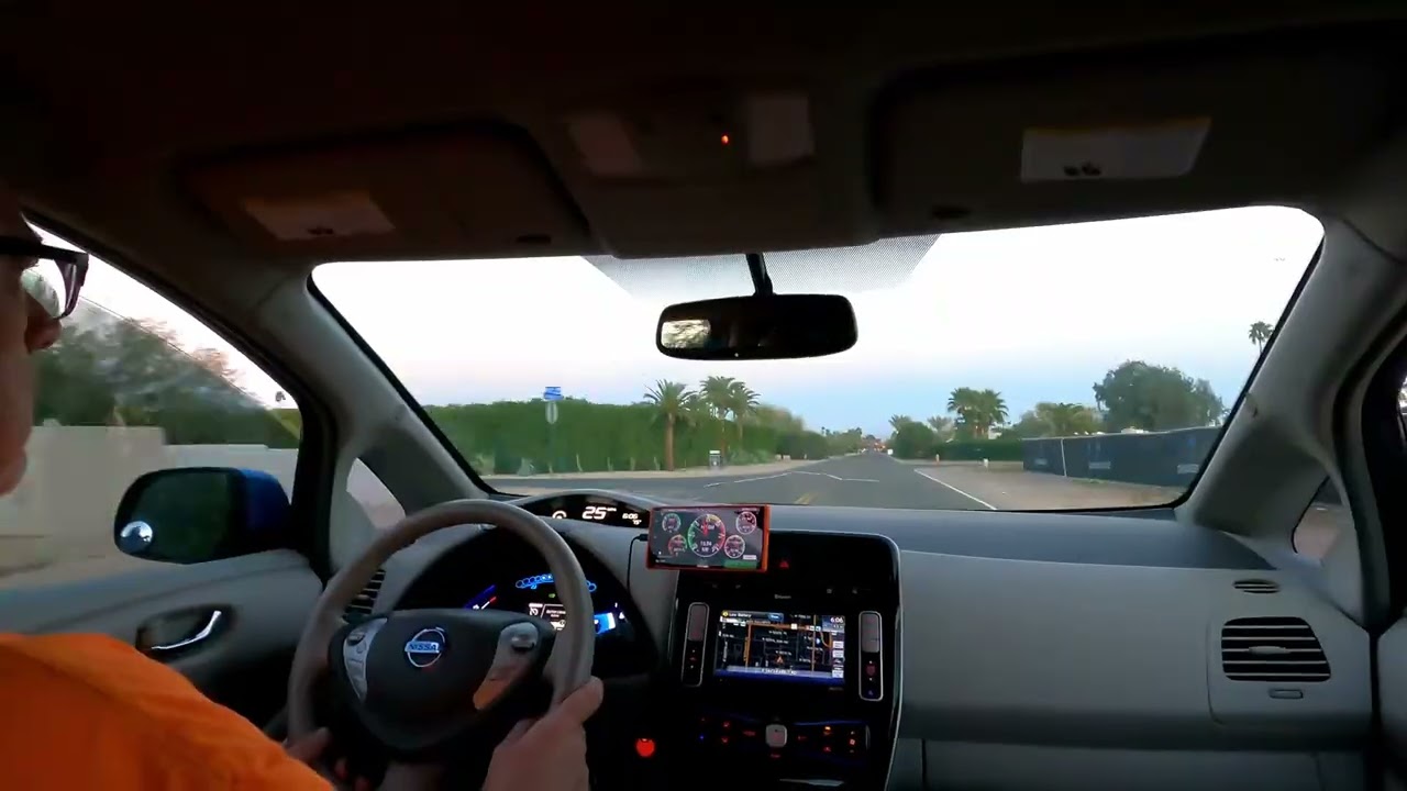 2012 Nissan Leaf Drive 25% SOH Run to 0% SOC Test Upload