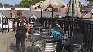 Expanded outdoor dining to resume for Columbus restaurants Monday
