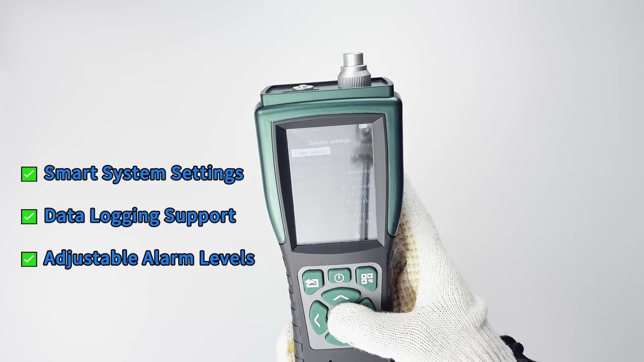 Portable gasdetector 