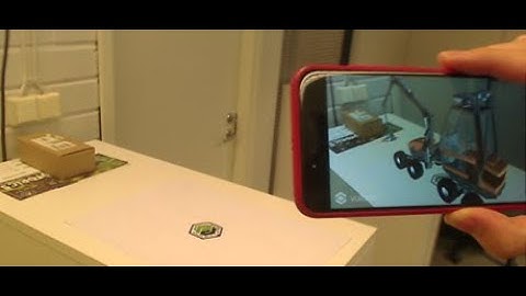 Augmented Reality app for CAD models