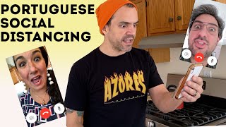 Portuguese Social Distancing - A Quarantined Portuguese Kids Comedy Sketch