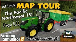 FS19. First Look At The New Farm On The New Channel! The Pacific NorthWest 19!
